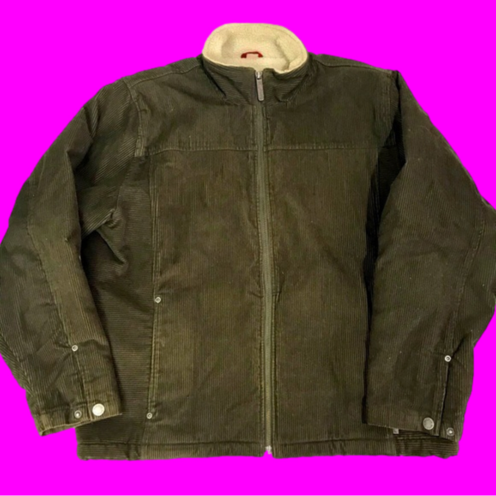 WOOLRICH Full Zip CORDUROY Jacket WOMEN'S L
